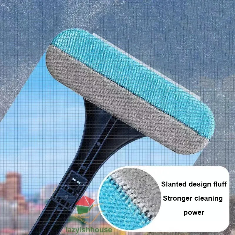 Window Screen Net Mesh Cleaner Brush Screen Door Mesh Cleaner, Washer Squeegee Kit, Cleaner Squeegee Nets Cleaning Brush Door