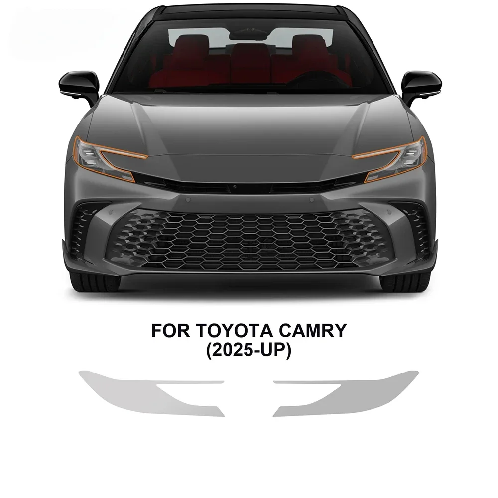 

Пленка для автомобильных фар из ТПУ для Toyota Camry 2025, защитная пленка для столба заднего вида A B, прозрачная фольга PPF, аксессуары