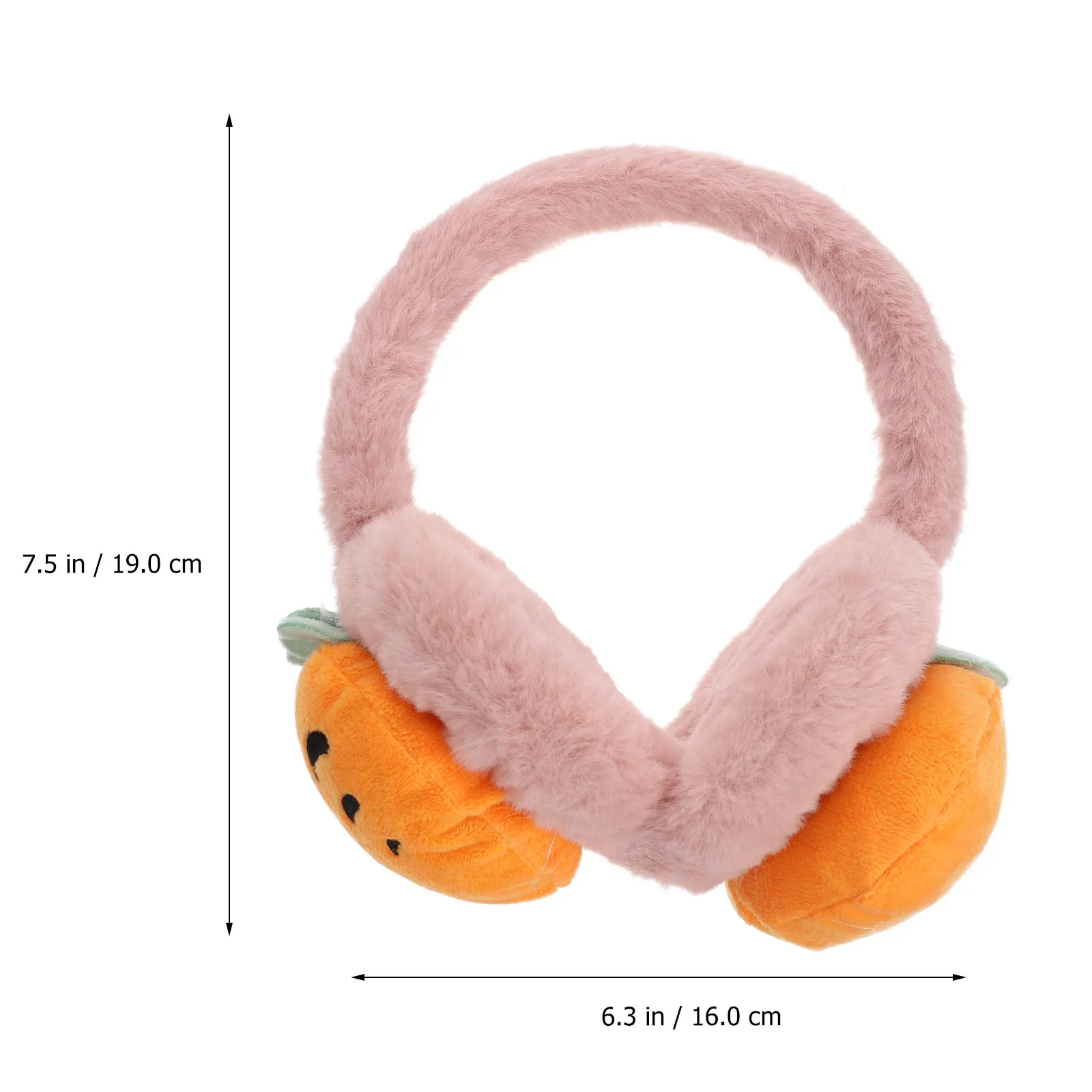 1 قطعة إفشل للنساء للجنسين الشتاء غطاء للأذنين لطيف الكرتون الجزرة تصميم لينة الأذن دفئا المحمولة واقي أذن للخارجية #1