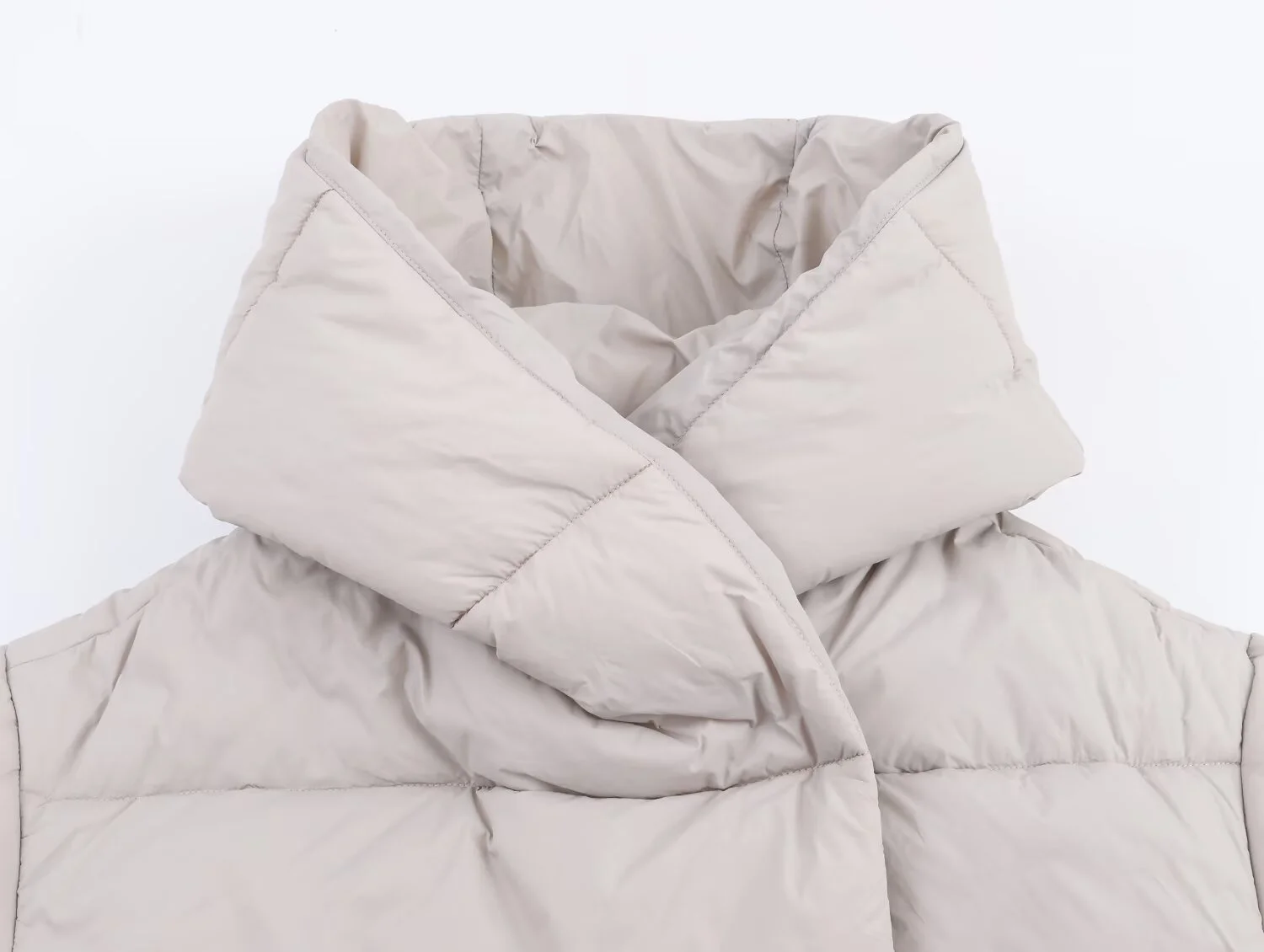 2025 Winter New Women's Casual Fashion Simple Personalized Long-Sleeved Hooded Waterproof Cotton Jacket