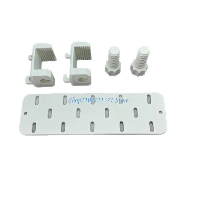 P9FC Office Table Side Pegboard Panel with Screw Brackets for Deskside Supply Sorting, Cables, Parts and Craft Station Tasks