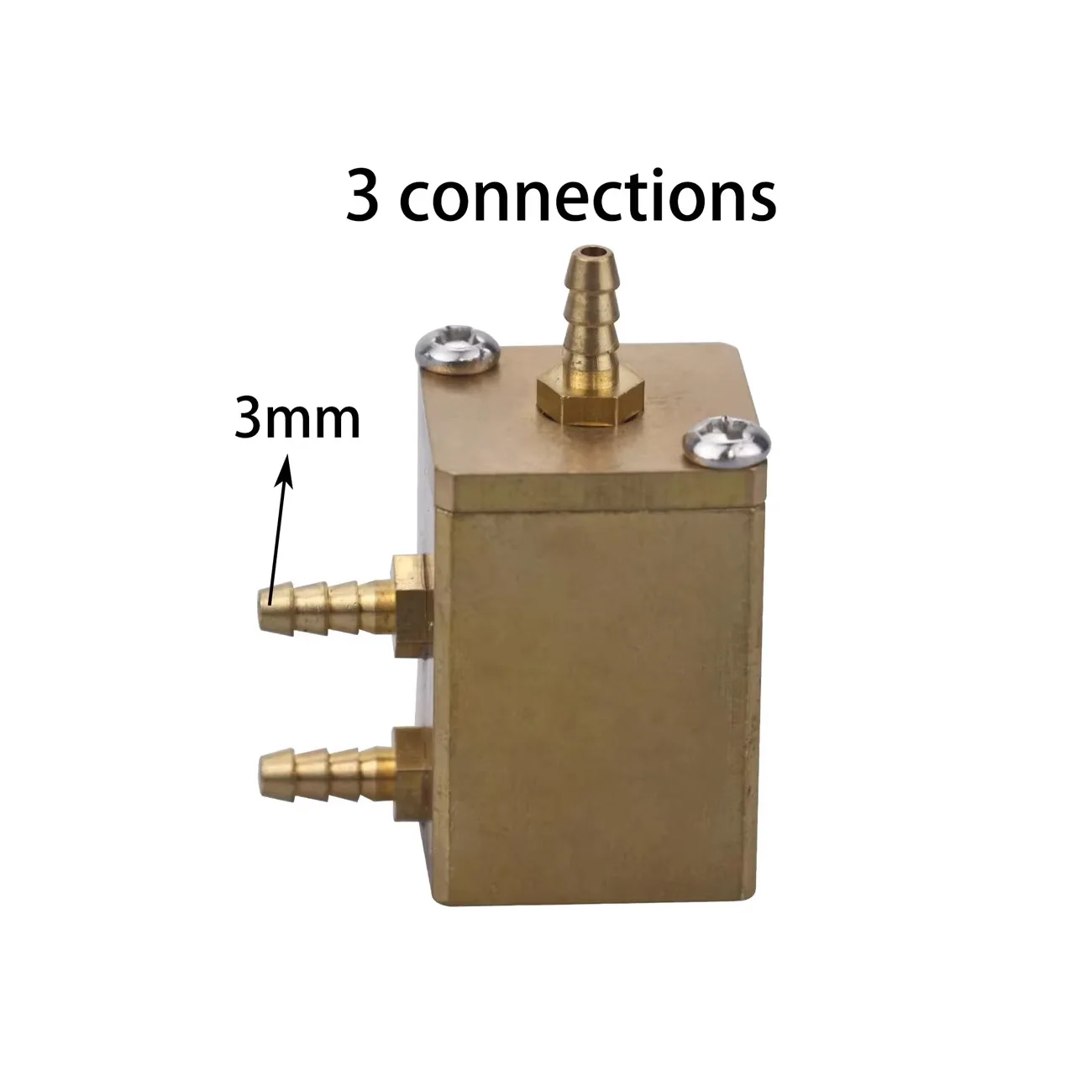 1PC Dental Chair Spare Parts Metal Accessories Connector Water Valve Foot Switch Hexagon Pressure Dentistry Repair Replacement