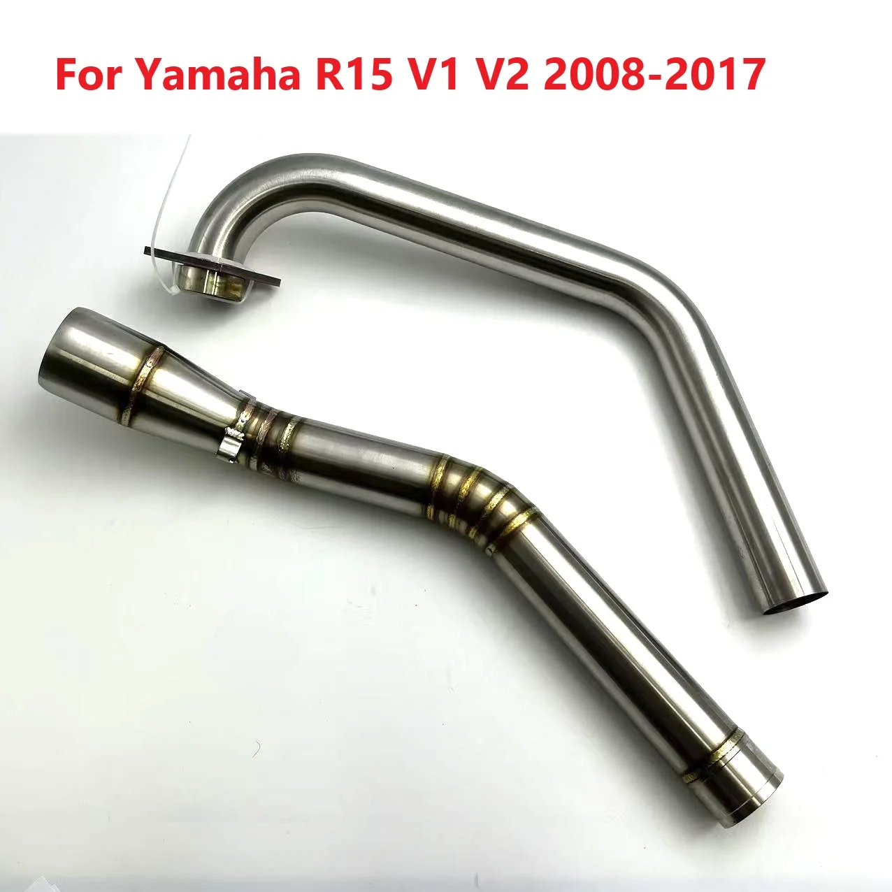 

Motorcycle Full Exhaust Escape System Pipe For Yamaha YZF-R15 R125 MT125 MT-15 V1 V2 08-17 V3 18-23 Muffler Exhaust Pipe