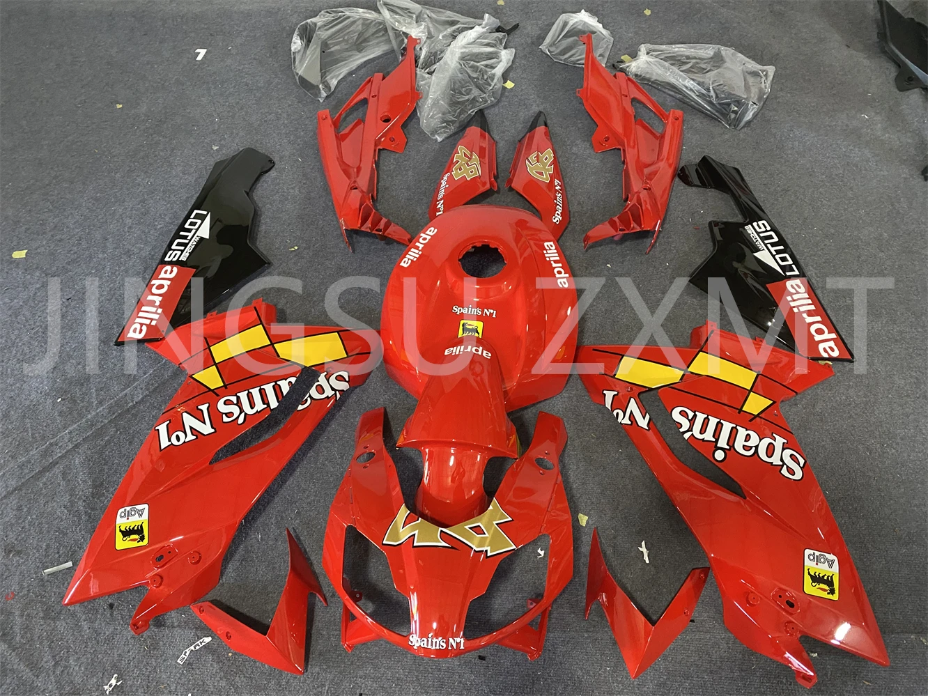 4Gifts New ABS Fairings Fit For Aprilia RS4 50 125 RS125 2006 2007 2008 2009 2010 2011 06 07 08 09 10 11 Bodywork Set Red