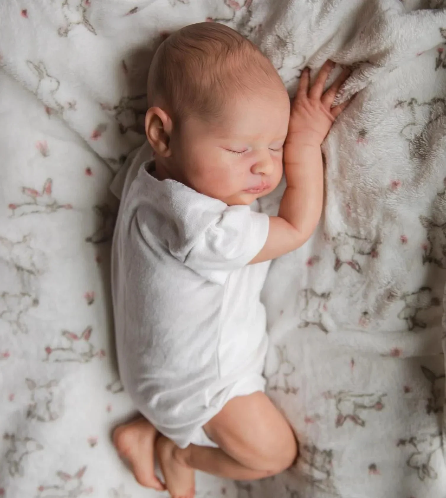 

21inch 52cm Already Painted Finished Reborn Baby Doll Laura Handmade Reborn Preemie Baby Newborn Kids Toy Figure Gift Girl Dolls