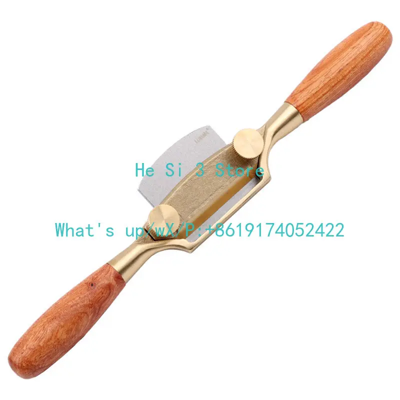 European flat bottom copper/iron bird planer, Western woodworking metal planer, rolling planer, curve planer
