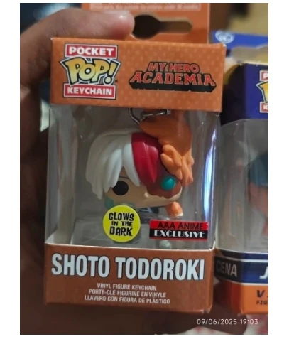 Брелок Funko POP My Hero Academia Himiko Toga Kurogiri Twice Hatsume Shigaraki Deku Bakugo Togata Dabi Midoriya Jiro Toys