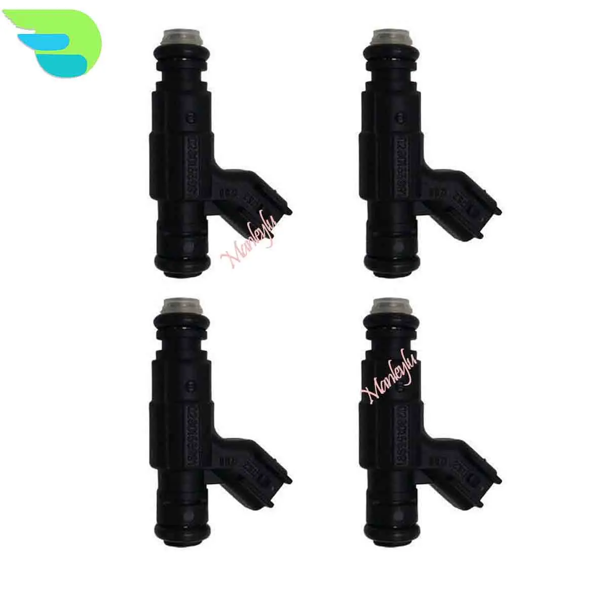 0280155991 04891192AA  4 PCS Fuel Injector For Mini Cooper R50 R53 1.6L L4 2000-2006 280 155 991