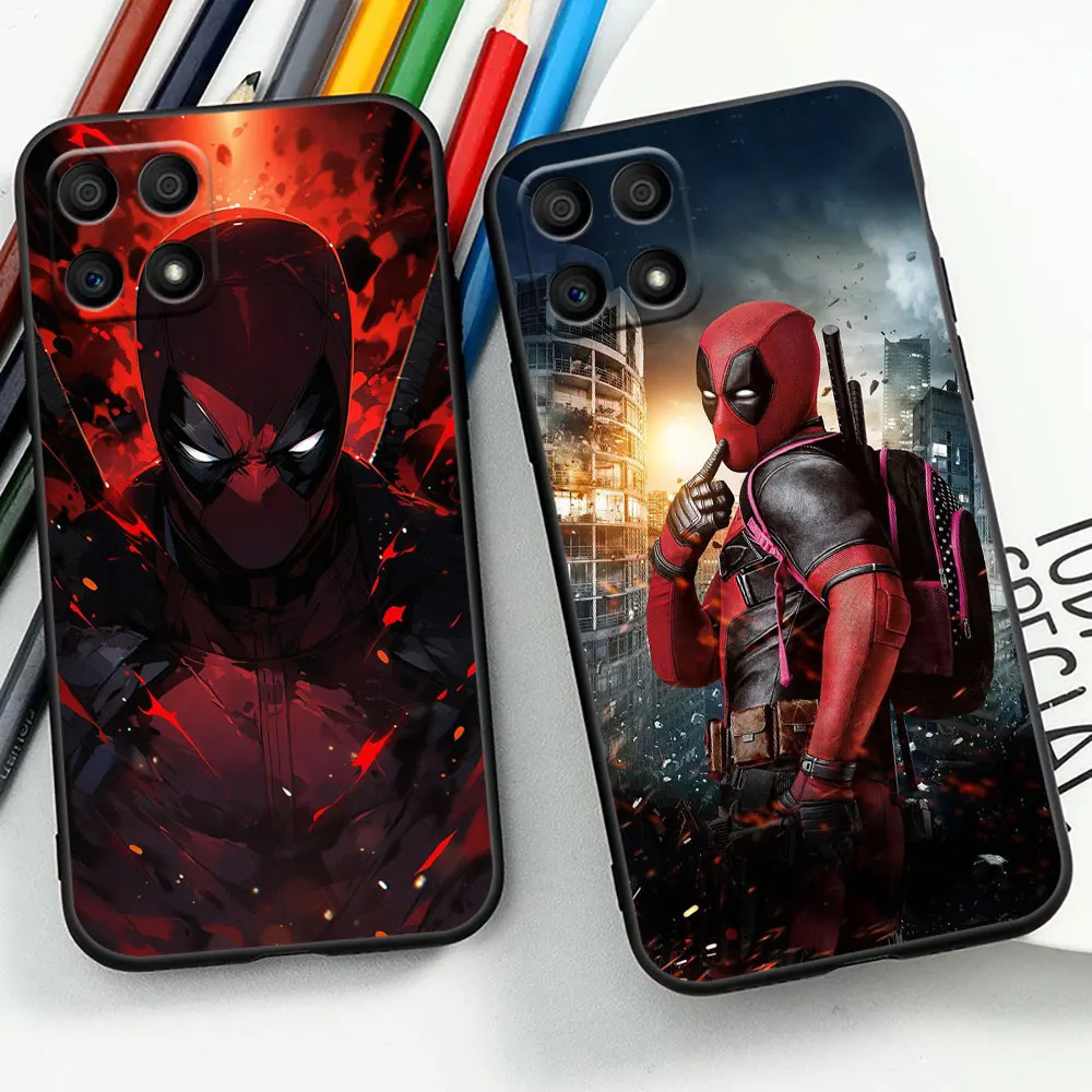 Marvel Deadpool Avengers Phone Case For Huawei P20 P30 Y6P Y7 Y9 NOVA 2I 3I 7I 8I 9SE Honor 90 20 9X 8X X9A X8 X7 X7A Case Cover