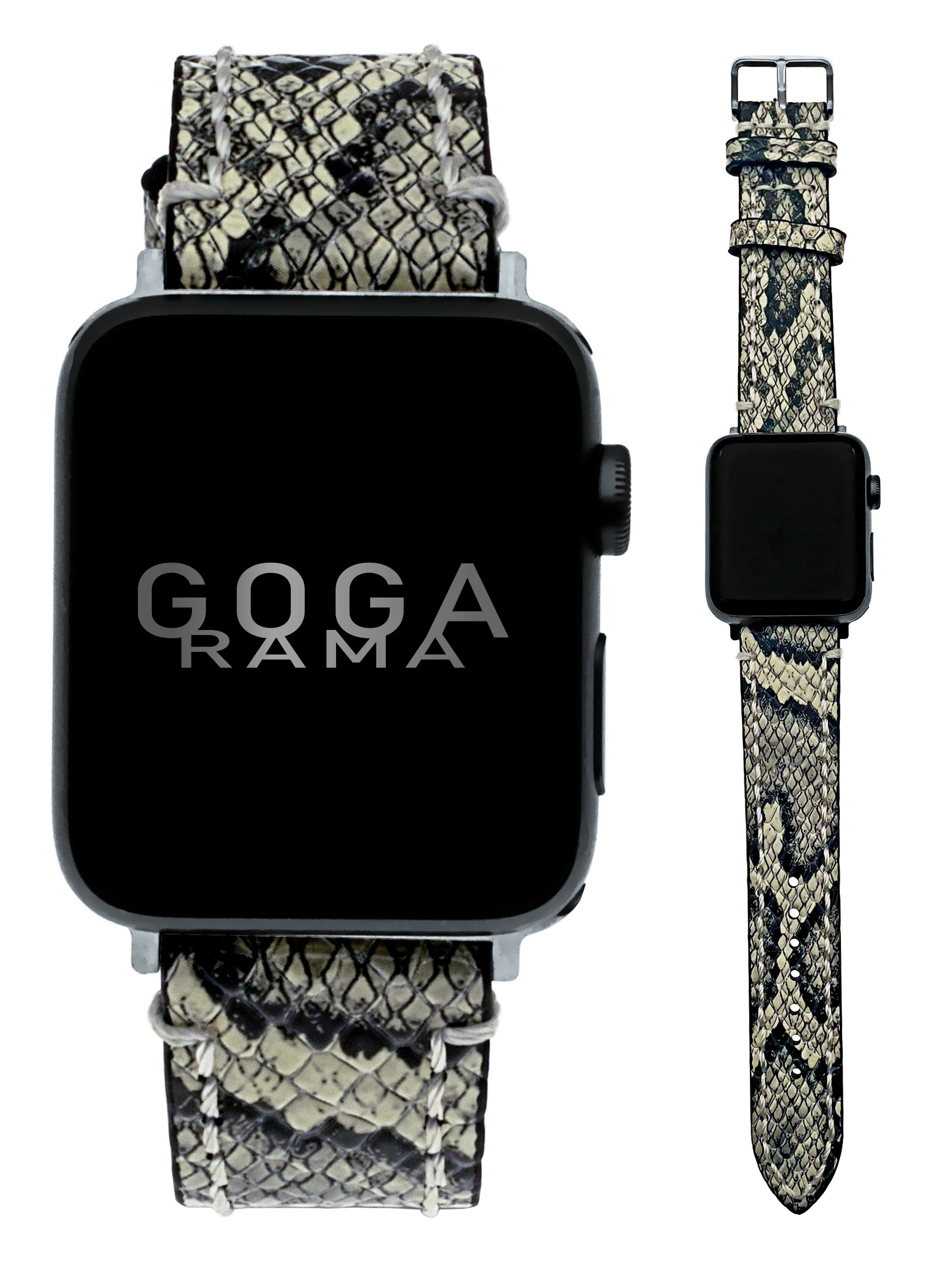 سوار كفة من الجلد لساعة أبل ، أربطة تصميم بنسيج الثعبان ، 49 ، 45 ، 44 ، 42 ، 41 ، 41 ، 40 ، 38 ، Ultra 2 ، سلسلة ألترا 9 ، 8 ، 7