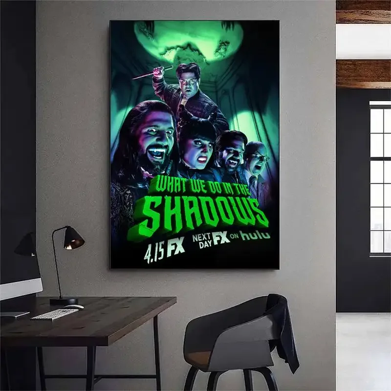 What We Do in the Shadows Movie POSTER Poster Prints Wall Pictures Living Room Home Decoration Small