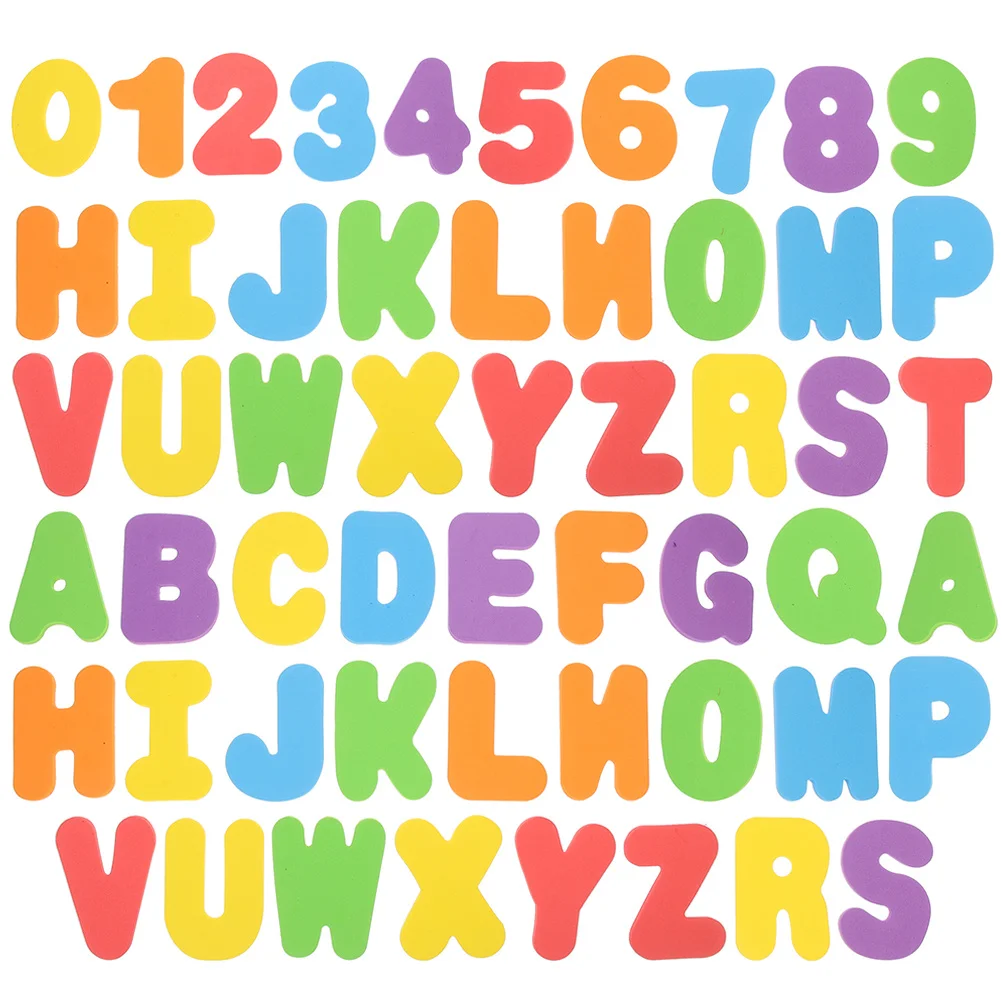 2 مجموعات إيفا رغوة أرقام الحروف حمام للأطفال طفل رسالة التعلم مجموعة ملصقات للأطفال الصغار الفصول الدراسية حوض الاستحمام الاستخدام وقت اللعب #2