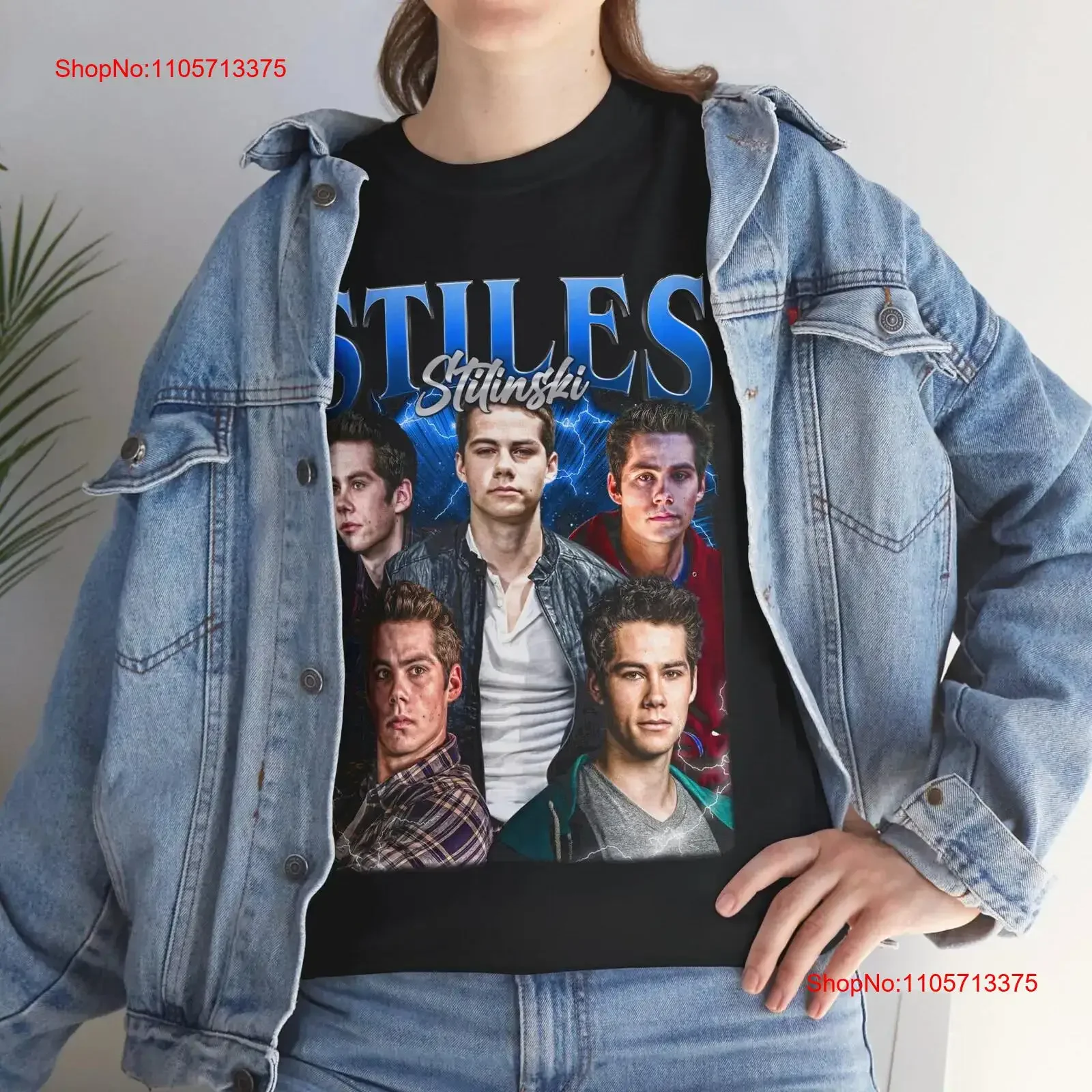 Винтажная футболка Stile Stilinski в стиле 90-х, с принтом из телесериалов, молодежная, хлопковая, с эффектом потертости, универсальная, эластичная.