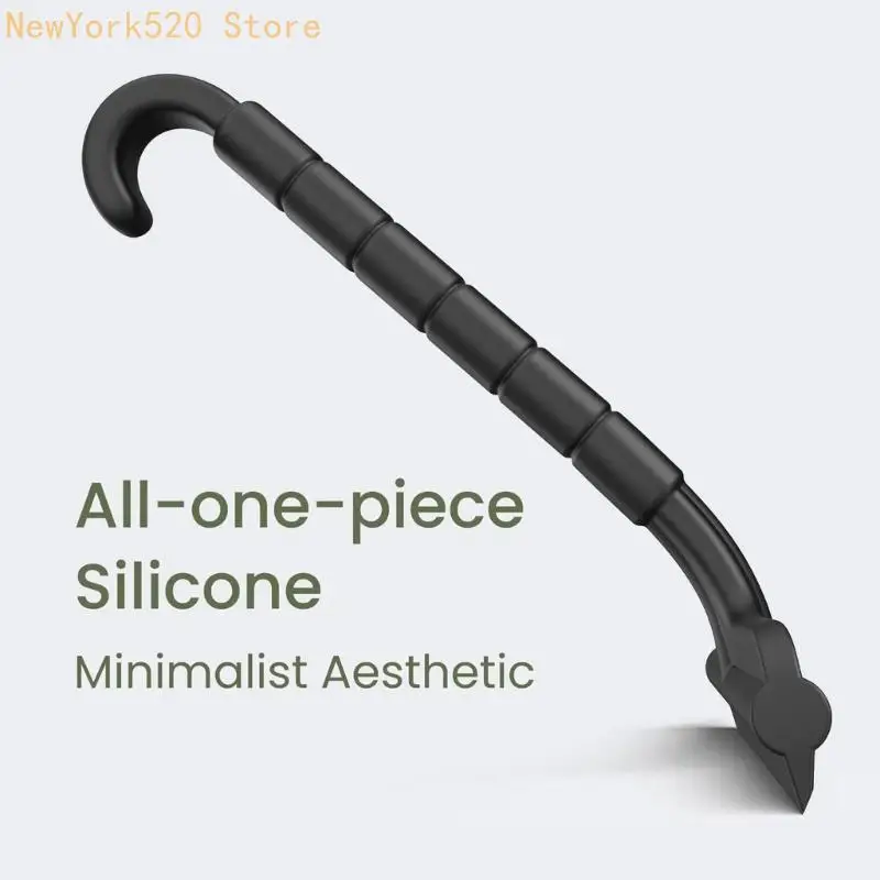 Daily Shower Squeegee with Hanging Hook Handle for Glass and Mirror Care N84C