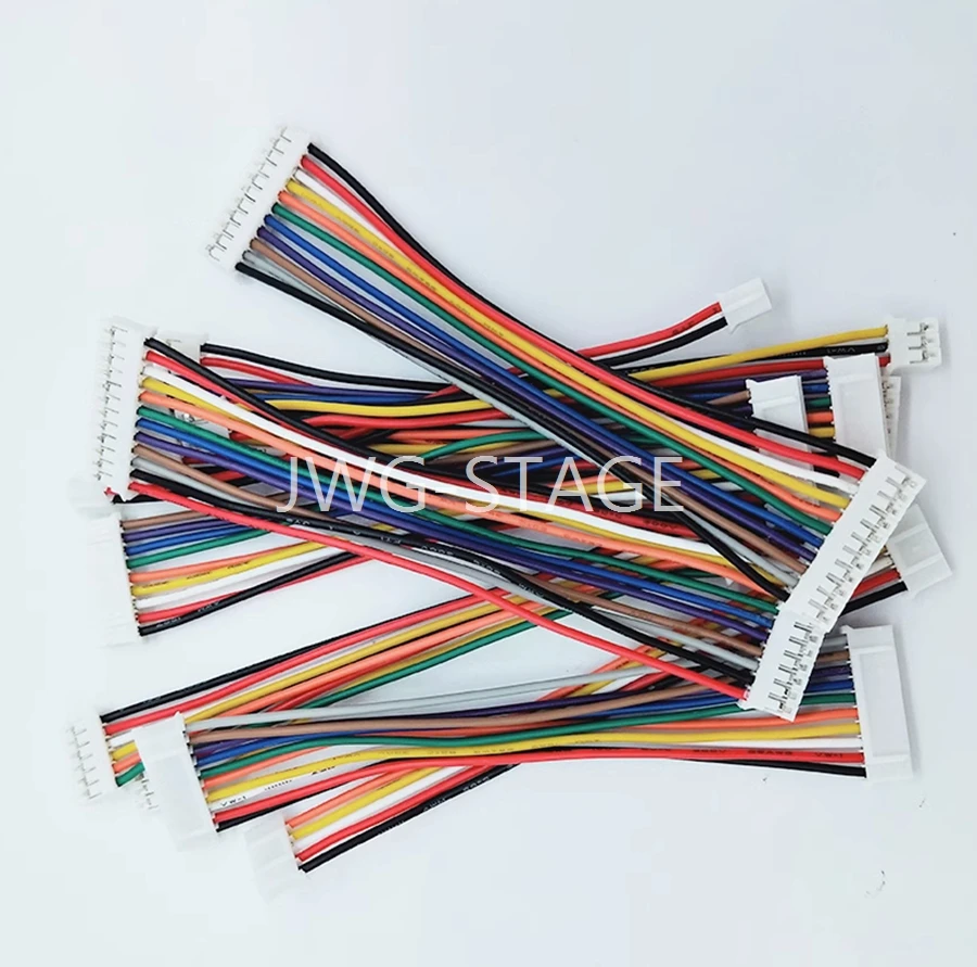 Ph2.0 Spacing Double Ended Electronic Wire Terminal Wire, Color Strip Wire Connection Wire 2P-12P1007, 26 # Available From Stock