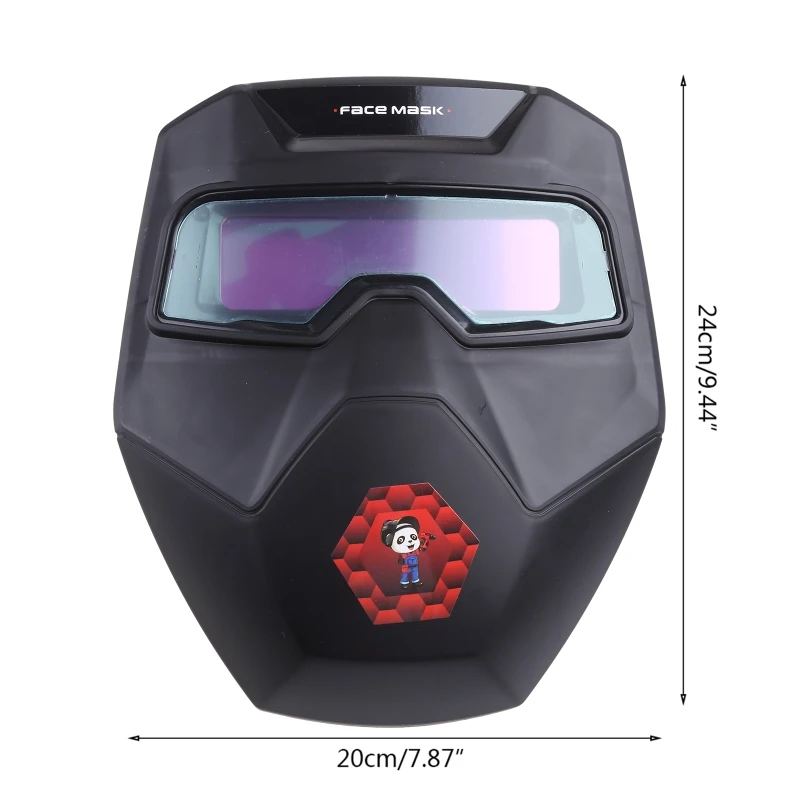 Automatic Dimming Welding Mask for TIG MIG ARC Plasma Cut Anti Falling Material Suitable for Electric Welding Gas Weld