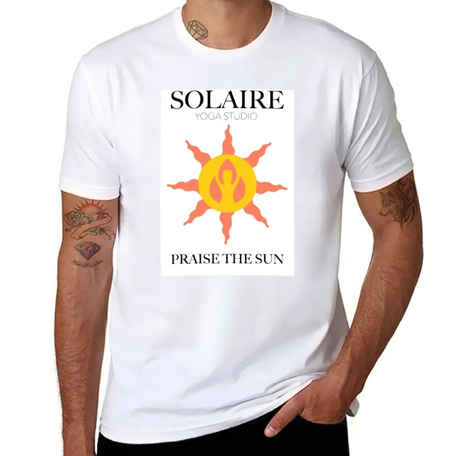 New Solaire Yoga Studio T-Shirt cotton graphic tees custom shirt man t shirt oversized oversized t shirt men