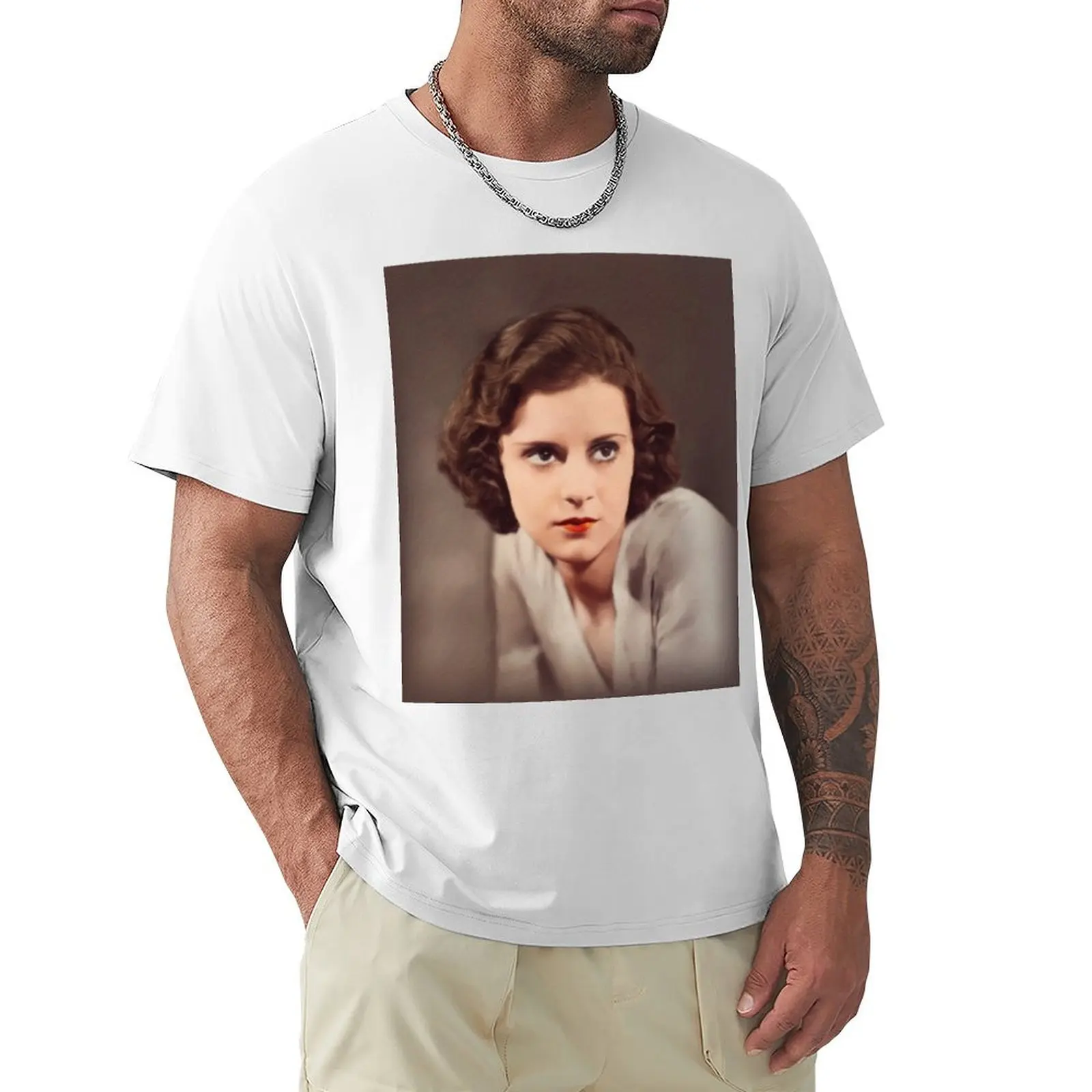 Helen Mack, Movie Star T-Shirt vintage plus size tops plus sizes funny t shirts for men