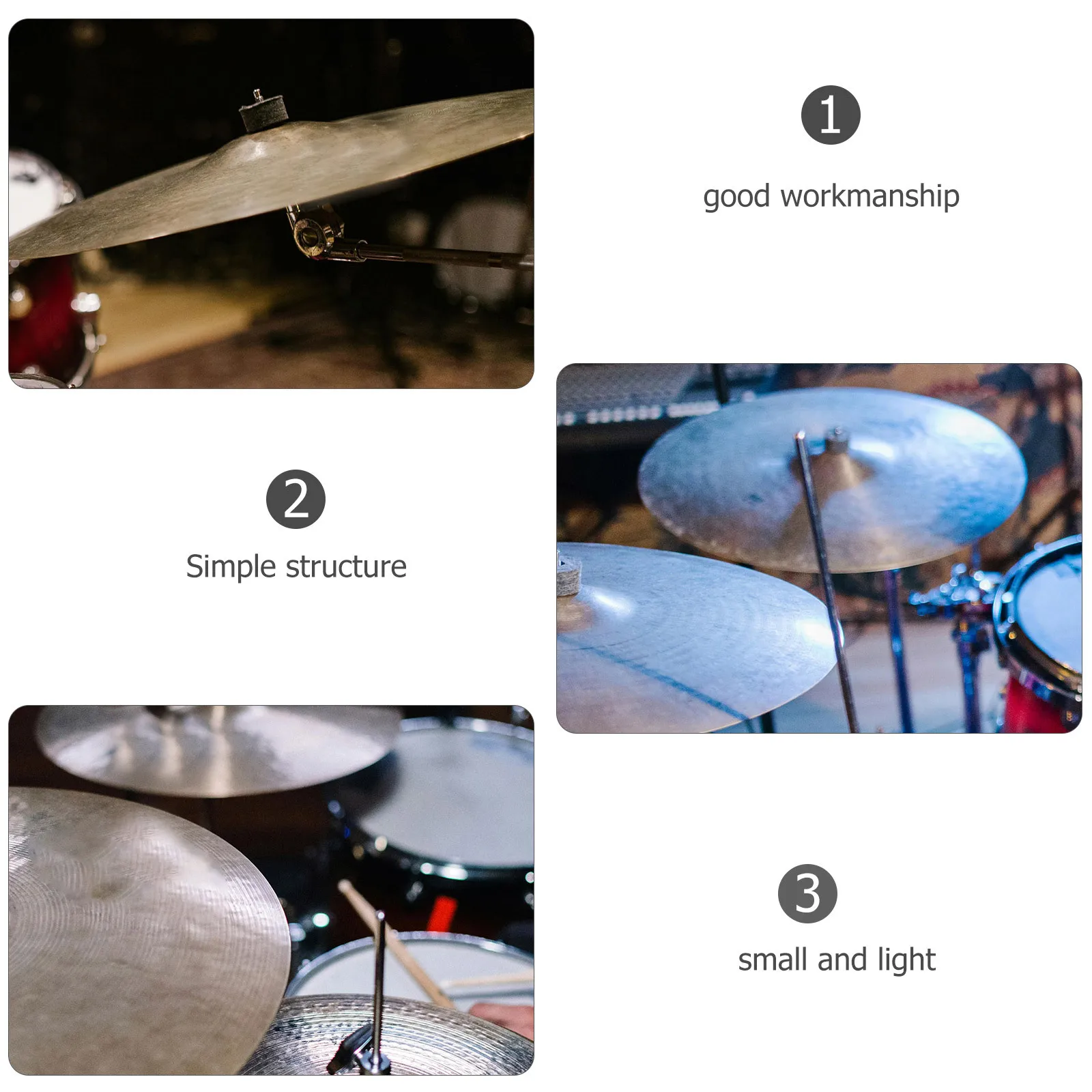 

100pcs Drum Accessories Washers Plastic Replacement For Snare Drum Kit Percussion Instruments Cymbal Stand Tube Pad Nonslip Fit