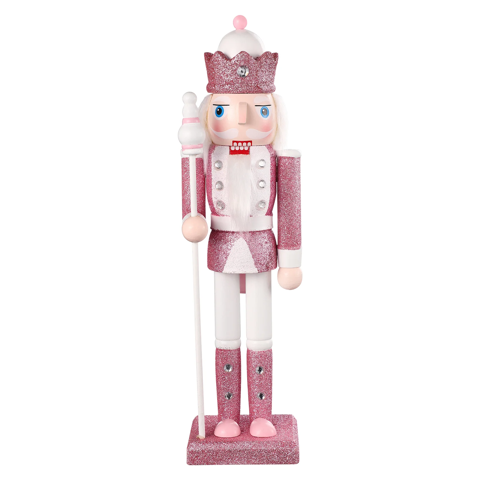 

Nutcracker Christmas Gingerbread Decor Figures Puppets Desktop Ornament Wooden Soldier Adornment