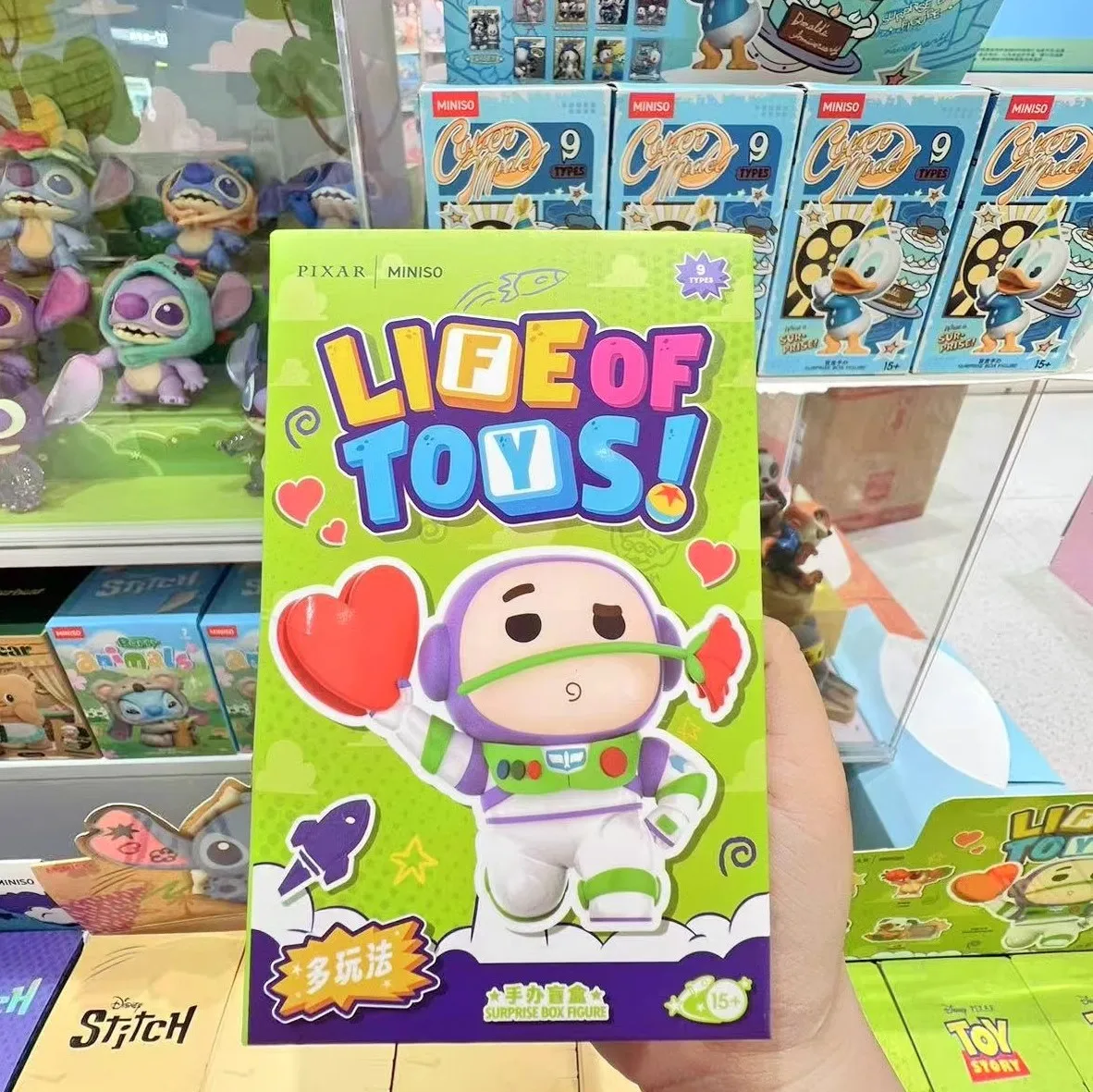 

Disney Pixar Toy Story Life of Toys Series Blind Box Collectible Figure Trendy Surprise Gift for Kids And Collectors