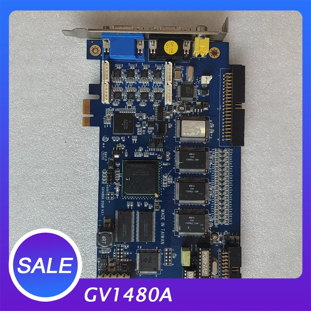 

Карта сбора данных видео промышленного управления GV1480A