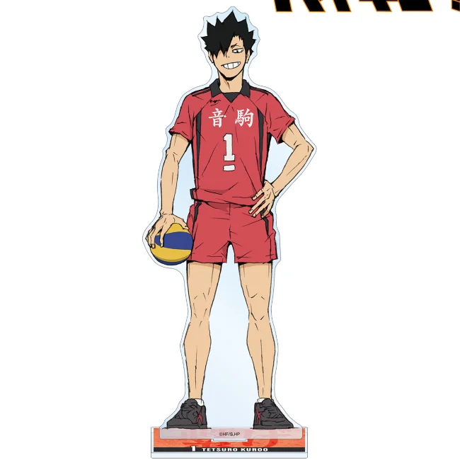 Anime haikyuu!!! Acrílico Stand Figura Ornamento, Shoyo Hinata, Kozume Kenma, Acessórios Cosplay, Sinal de Mascote, Halloween, Natal