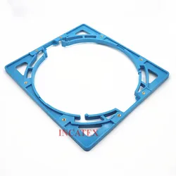 Good Quality Barudan Flat Embroidery Machine Spare Parts Plastic Spider Frame Hoop Base 210mm Diameter Blue