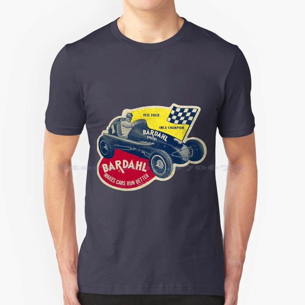 Bardahl-Camiseta de aceite de Motor, 100% algodón, catálogo trasero en T, Motor de automóvil, garaje, lubricante Grunge, mecánico, carrera de aceite de Motor