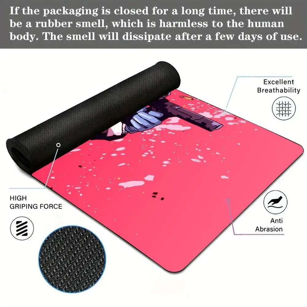 Dangerous battle scenes Mouse Pad Desk Mat Gaming mats anti-slip Durable desk accessories Keyboard desktop pads maus pad