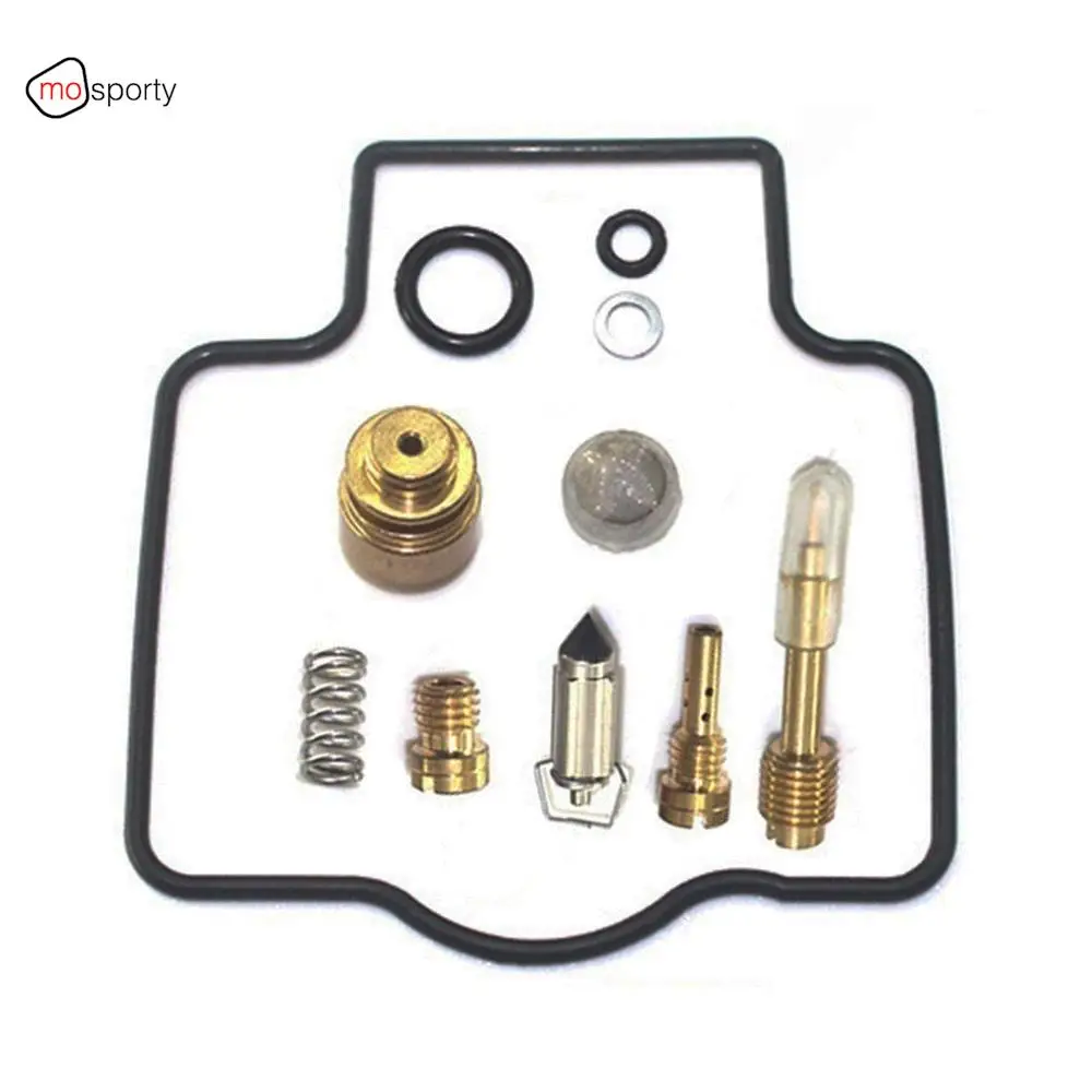 Motorcycle Carburetor Floating Gasket Rubber Needle Seat Valve Rebuild Parts Repair Kit for Kawasaki ZXR400 1991-1999 ZXR 400