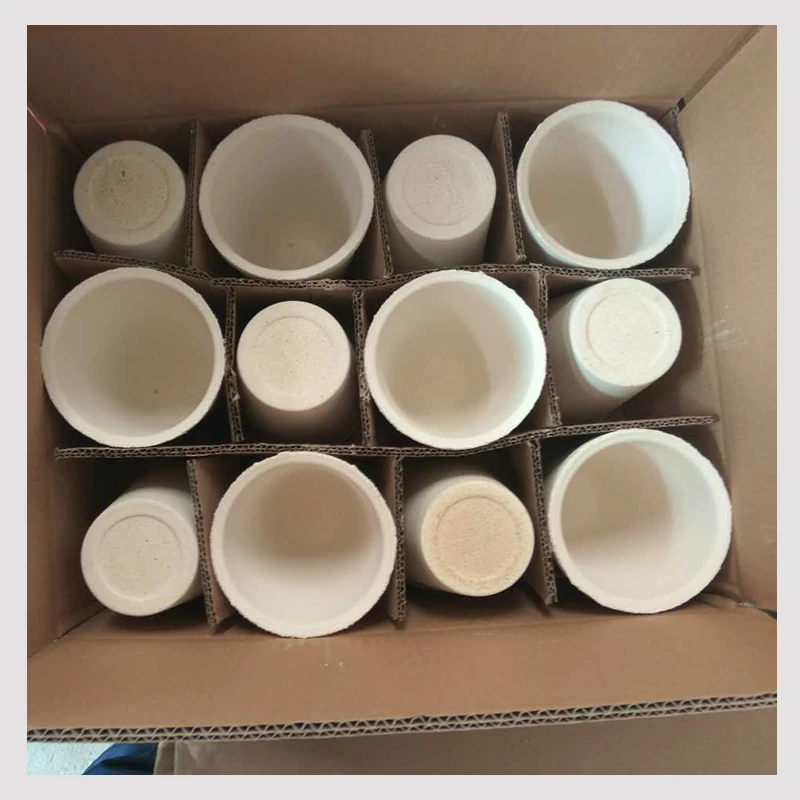 Refractory clay Ceramic Fire Assay creuset crisoles Crucibles for muffle furnace