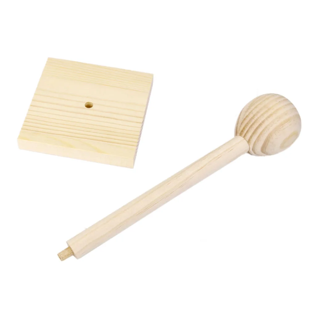 1/4 BJD espositore per parrucca in legno supporto per capelli con cappuccio per bambole DOD SD