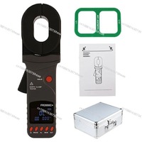 FR2000A/B/C Digital Ground Resistance Tester - Lightning Protection Earth Clamp Meter for Soil Testing
