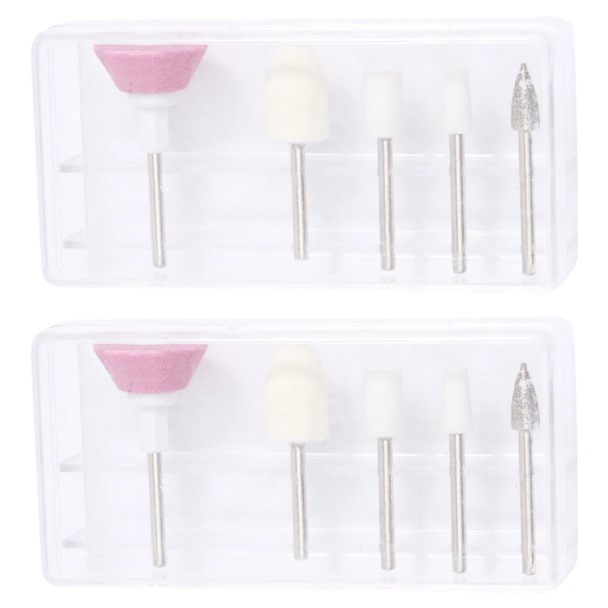 

2 Boxes Nail Polishing Head Kit Durable Premium Material Manicure Pedicure Tool Set Nail Grinding Art Suitable Professional