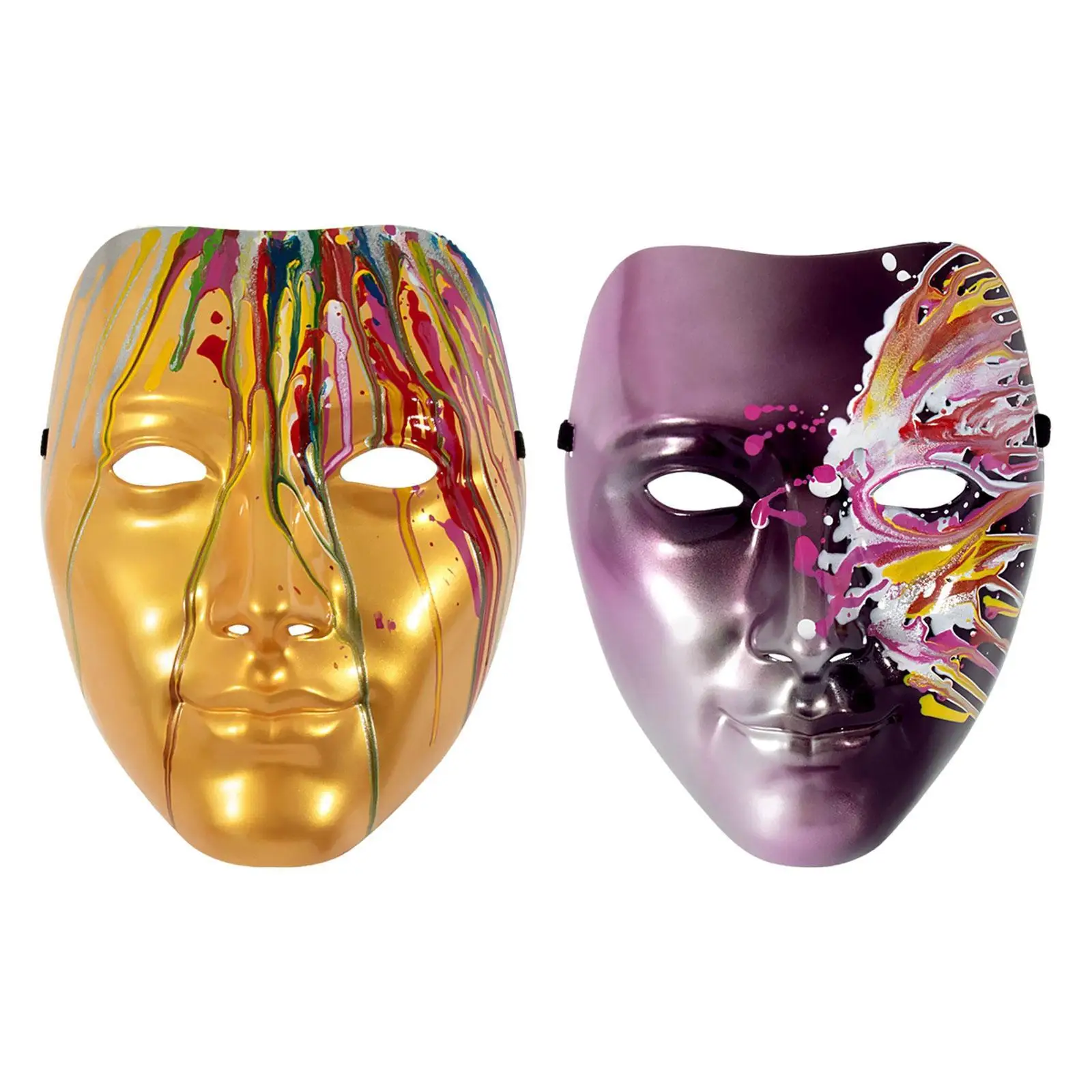 男性フェイスマスクコスプレ多用途スタイリッシュなコスチュームアクセサリーマスク用