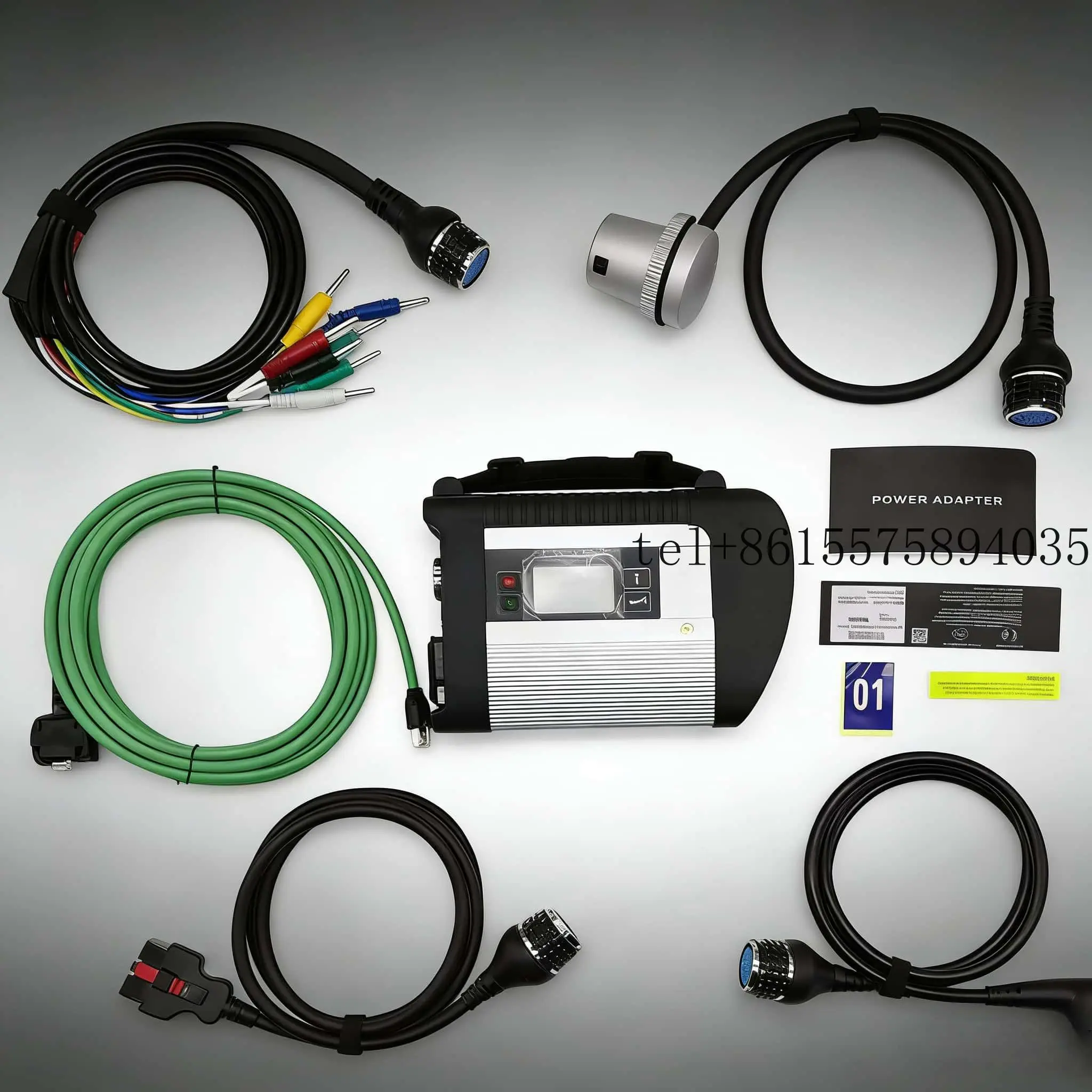 

2026 2026 Newest Full Chip MB Star C4 SD Compact 4 Connect DoIP Multiplexer 1 Year Battery Tester for -Benz Car/Truck