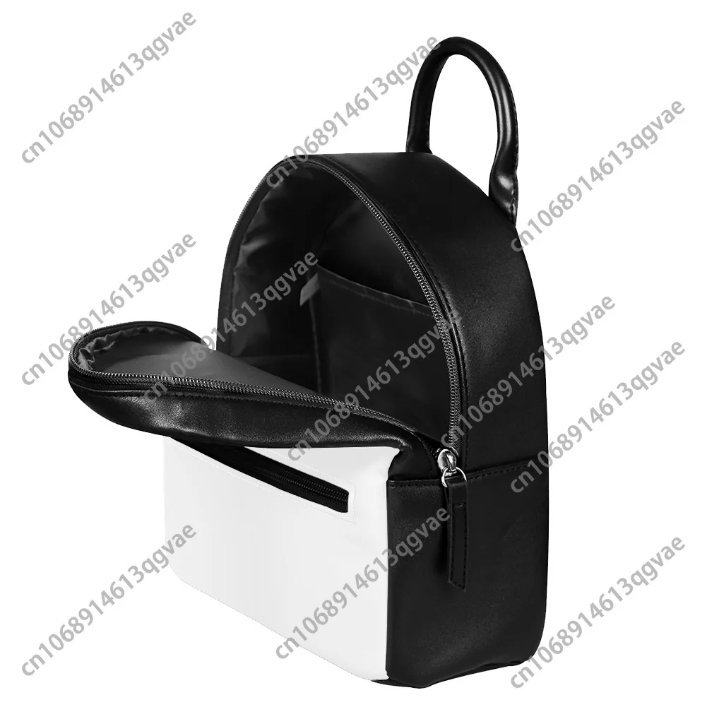 Fleetwood Mac Blues Rock Band Custom Backpack Purse Women Carter Schoolbags Double Shoulder Bag Mini Daypack Leather Travel Bag