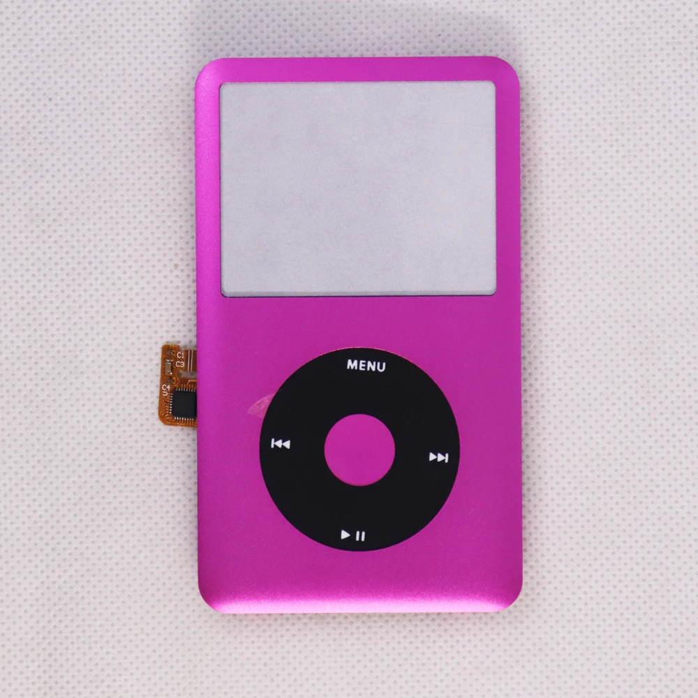 Frontplatte für iPod Classic 6. und 6,5. Generation 80GB 120GB 160GB Classic 7. Generation 160GB Frontgehäuse Abdeckung Clickwheel Mittelknopf – Detail 4