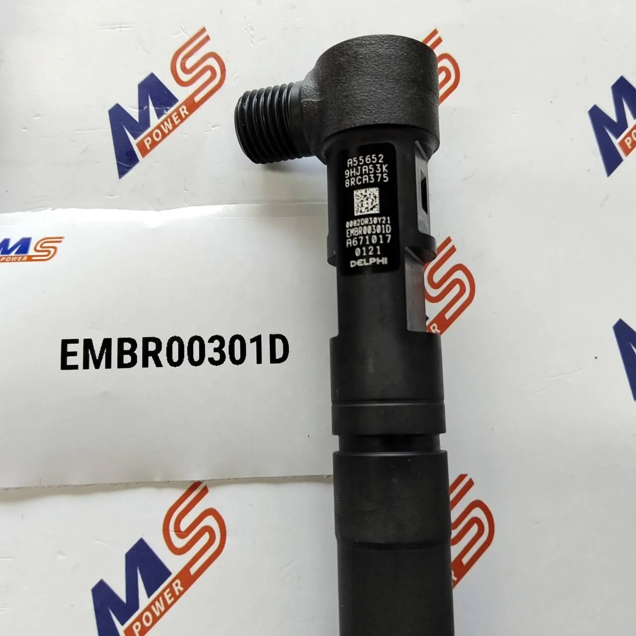 Injetor de combustível diesel original para Ssangyong, injector comum do trilho, A6710170121, EMBR00301D, R00301D, 28384645