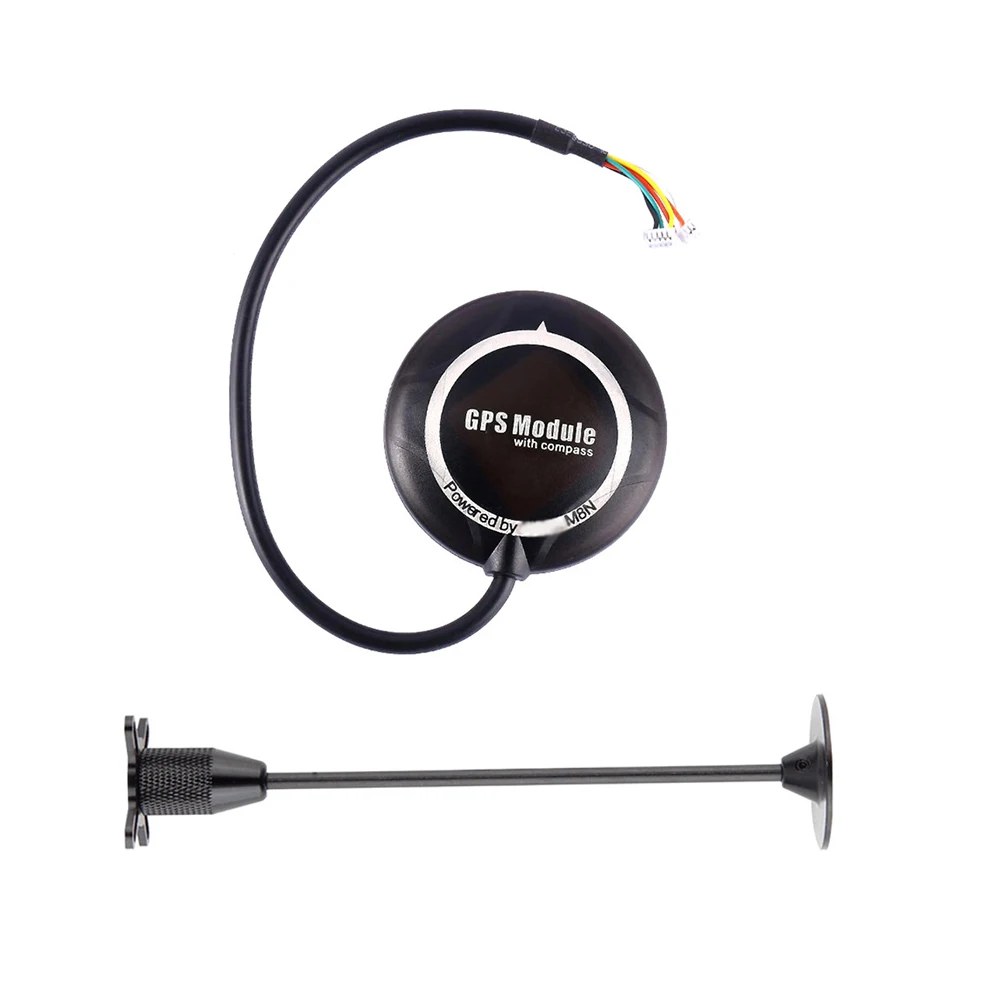 M8N High Precision GPS Module, 8M 8N/6M Built‑in Compass with Stand Holder for APM 2.6 2.8 Pixhawk 2.4.6 2.4.8 RC Multirotor
