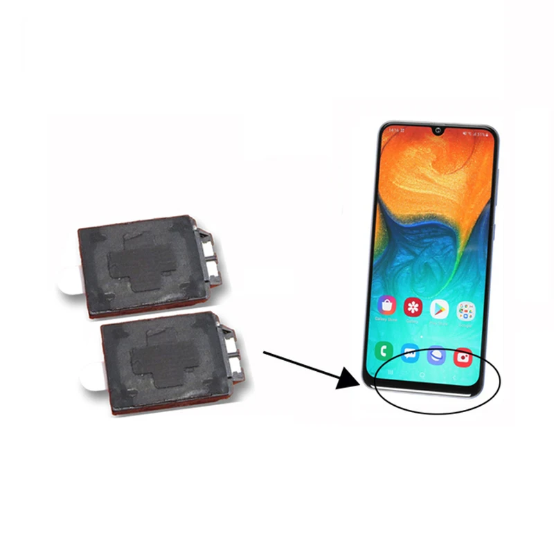 Pop 2Pcs Phone Speaker For Samsung A03 Core A03s A13 A23 A33 A32 A42 4G 5G Phone New Music Ringer Loudspeaker Flex Cable