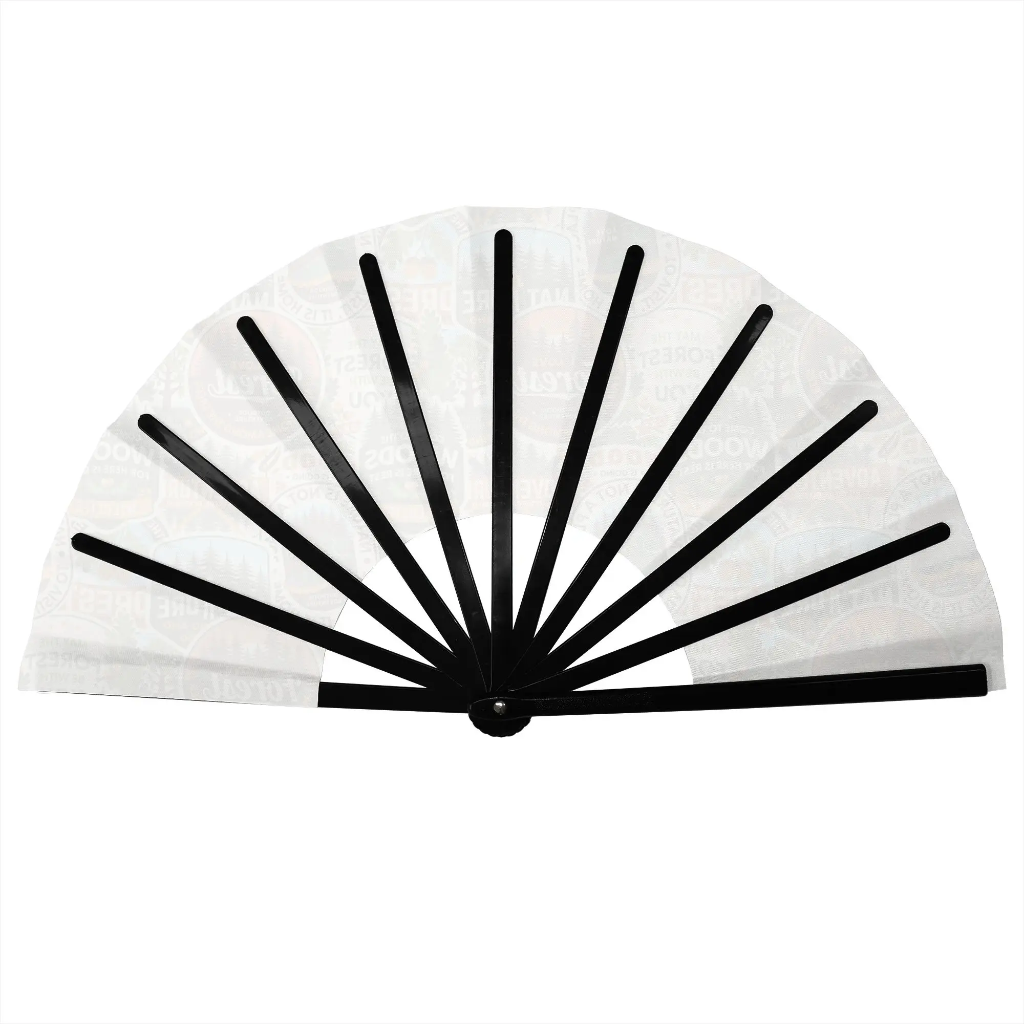 Camper ADVENTURE WILDLIFE Stylish Hand Fan Unisex  I LOVE Forest  Printed Polyester Fan  Aesthetic For Sports Events Gift