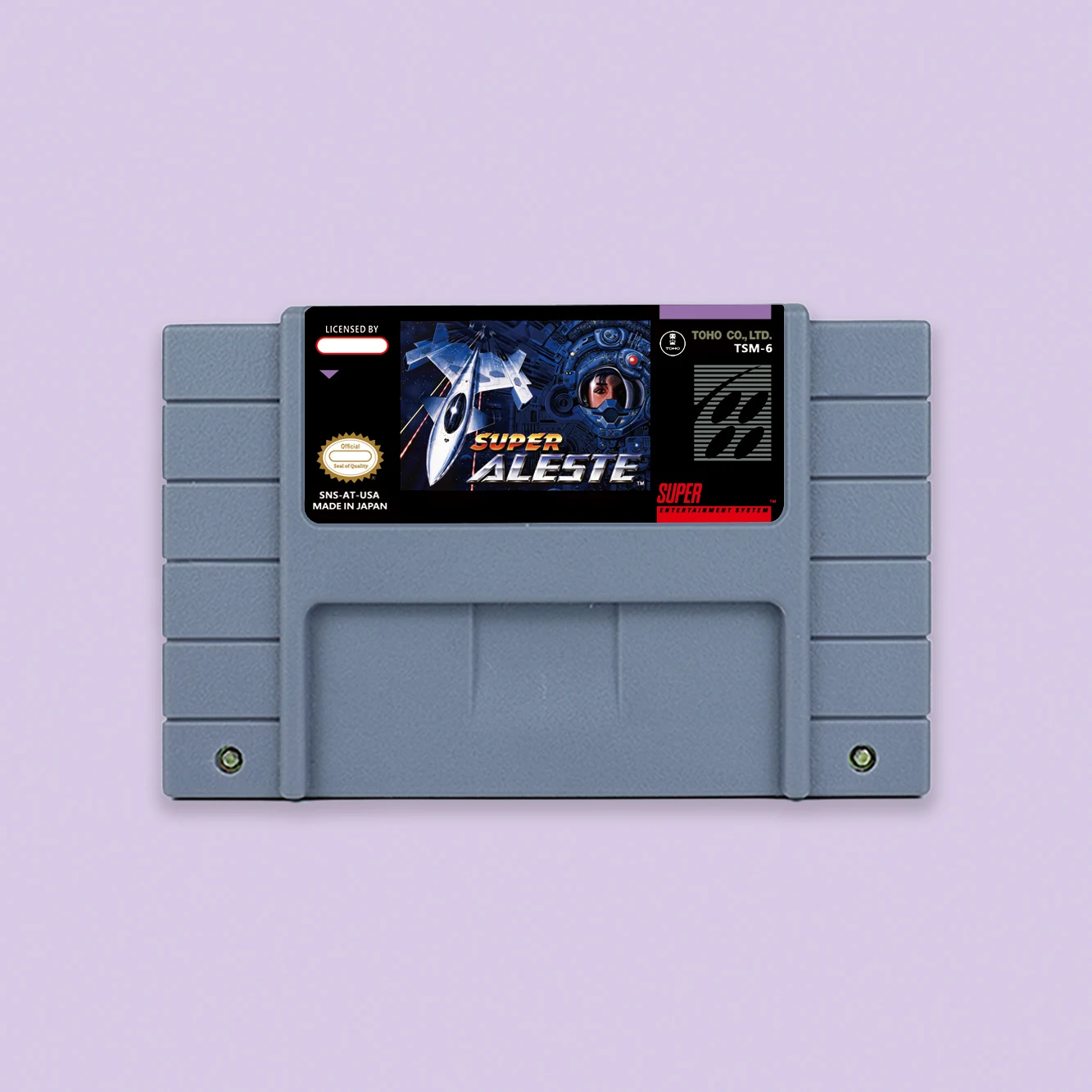 Space Megaforce Action games for SNES 16 bit USA NTSC or EUR PAL Video Game Consoles Cartridge