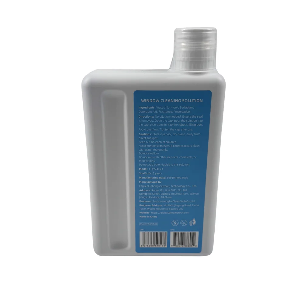 محلول التنظيف الأصلي Dreame C1 1L لـ X40 Ultra /X30 Ultra/X50 Ultra/L10s Pro Ultra ملحقات سائل التنظيف الكامل #4