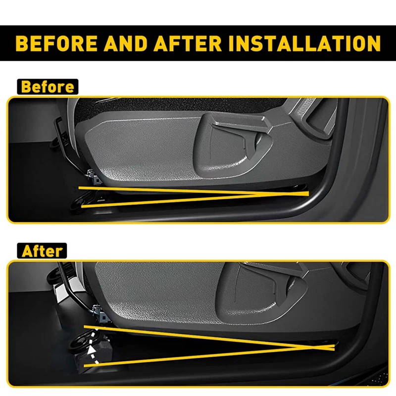 Super Sale 4Pcs Riser Seat Spacers Jackers Lift Spacers Kit for Toyota 4Runner Tacoma 2005-2022