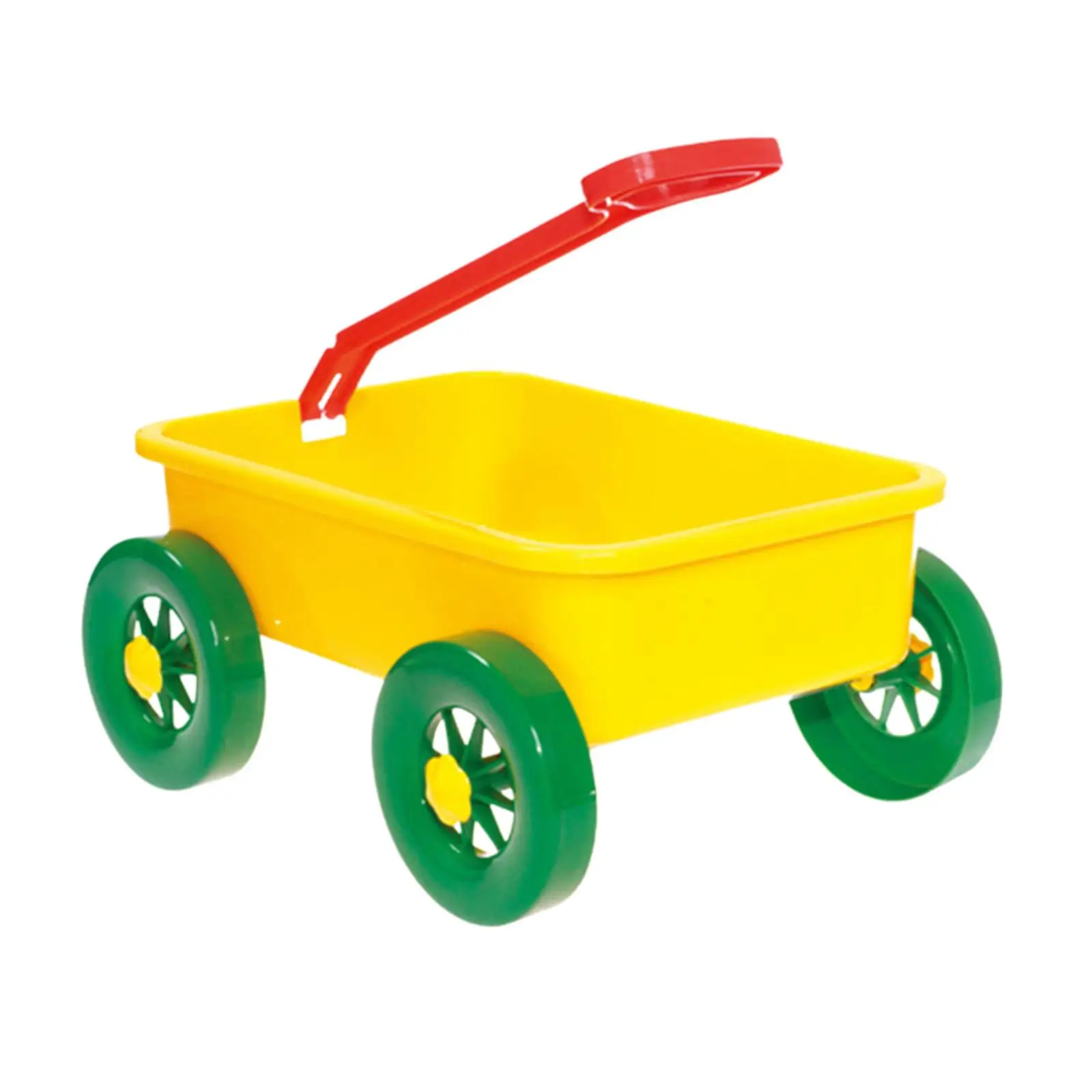 Summer Beach Sand Toys Trolley Wagon Cart for Kids Outdoor Play Vehicle with Large Storage for Boys Girls Travel