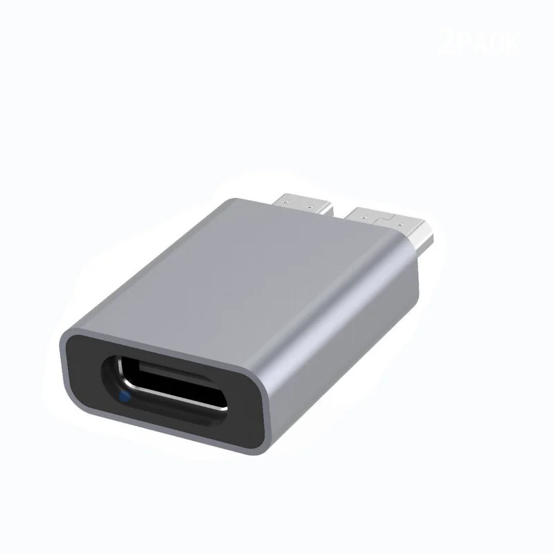 USB C to Micro B USB3.0 Adapter Type C Female to Micro B Male Fast Charge USB Micro 3.0 to Type C Super Speed for hdD