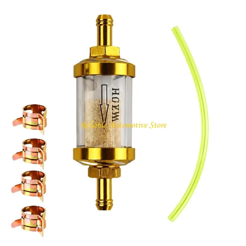 M68B 8mm Connection Vehicle Line Service with Filter and Included Hose