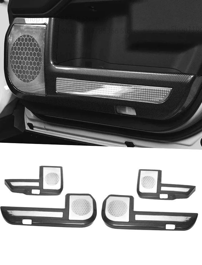 

For Lexus GX550H 24-25 Accessories Anti-Rub Pad Door Modified Anti-Kick Plate Horn Cover Door